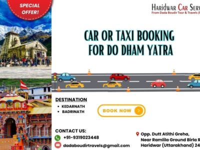 Car or Taxi Booking for Do Dham Yatra